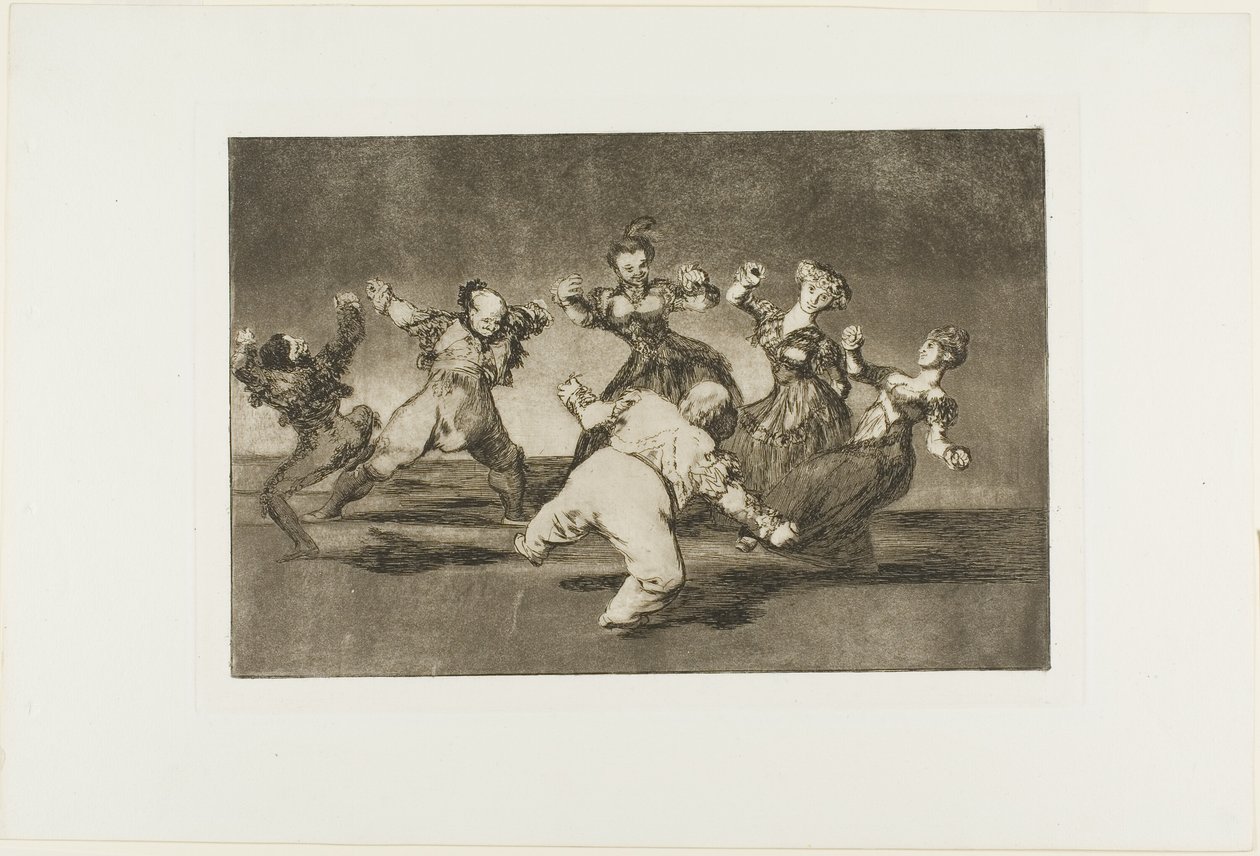 Merry Folly, a Disparatestől, 12. lemezként jelent meg a Los Proverbiosban alkotó: Francisco Jose de Goya y Lucientes
