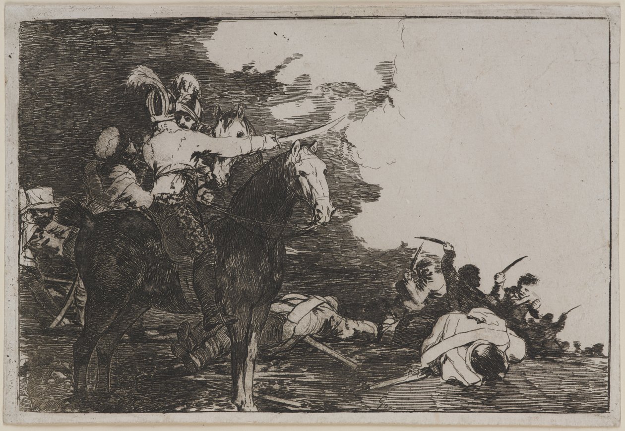 Nem értenek egyet a "Háború katasztrófáiból" alkotó: Francisco de Goya