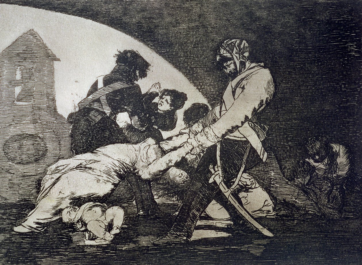 Ezek sem, a „The Disasters of War” 11. lemeze alkotó: Francisco Jose de Goya y Lucientes
