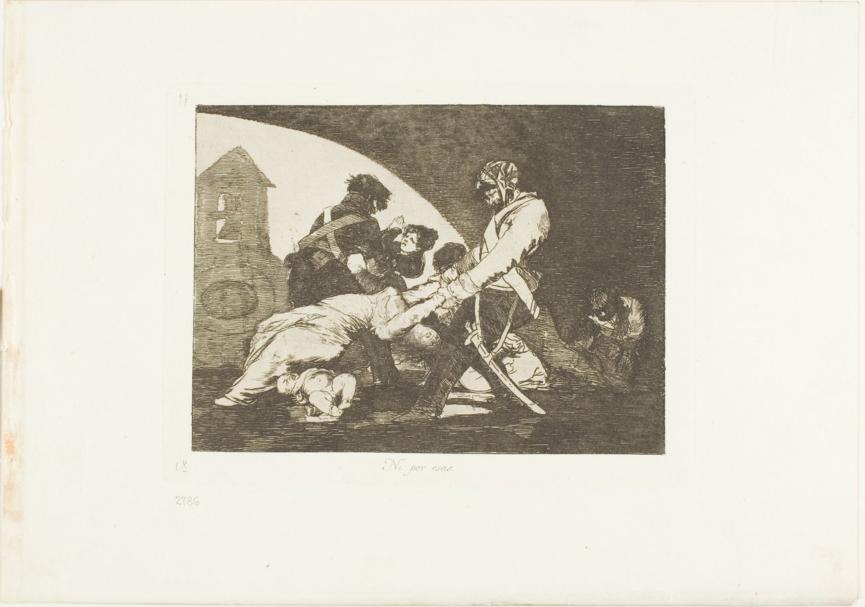 Ezek sem, a The Disasters of War tizenegyedik száma alkotó: Francisco Jose de Goya y Lucientes