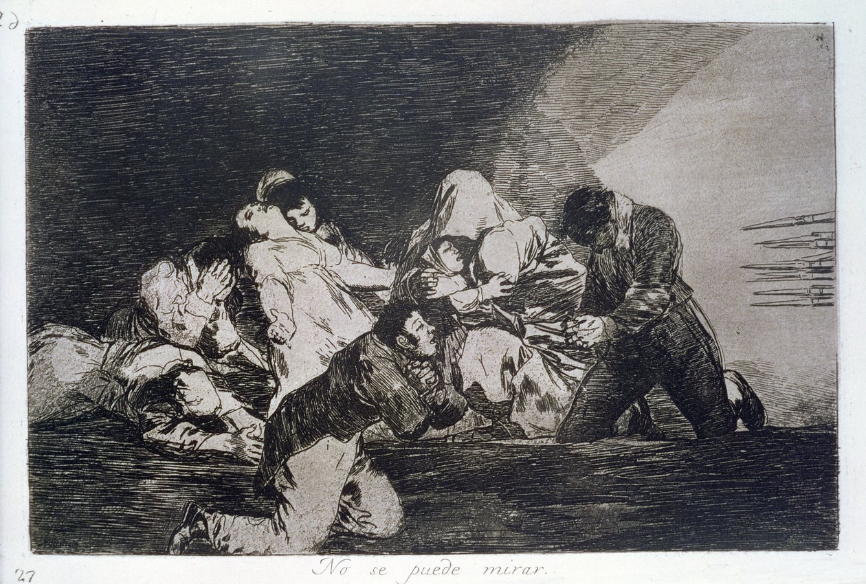 Nem lehet ránézni, a „The Disasters of War” 26. lemeze alkotó: Francisco Jose de Goya y Lucientes
