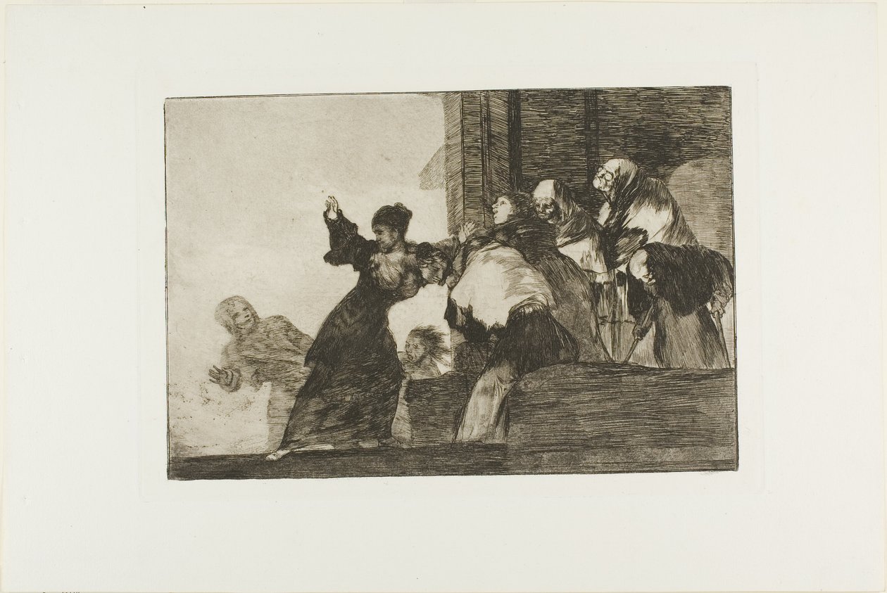 Szegény Folly, tizenegyes lemez Los Proverbiosból alkotó: Francisco Jose de Goya y Lucientes