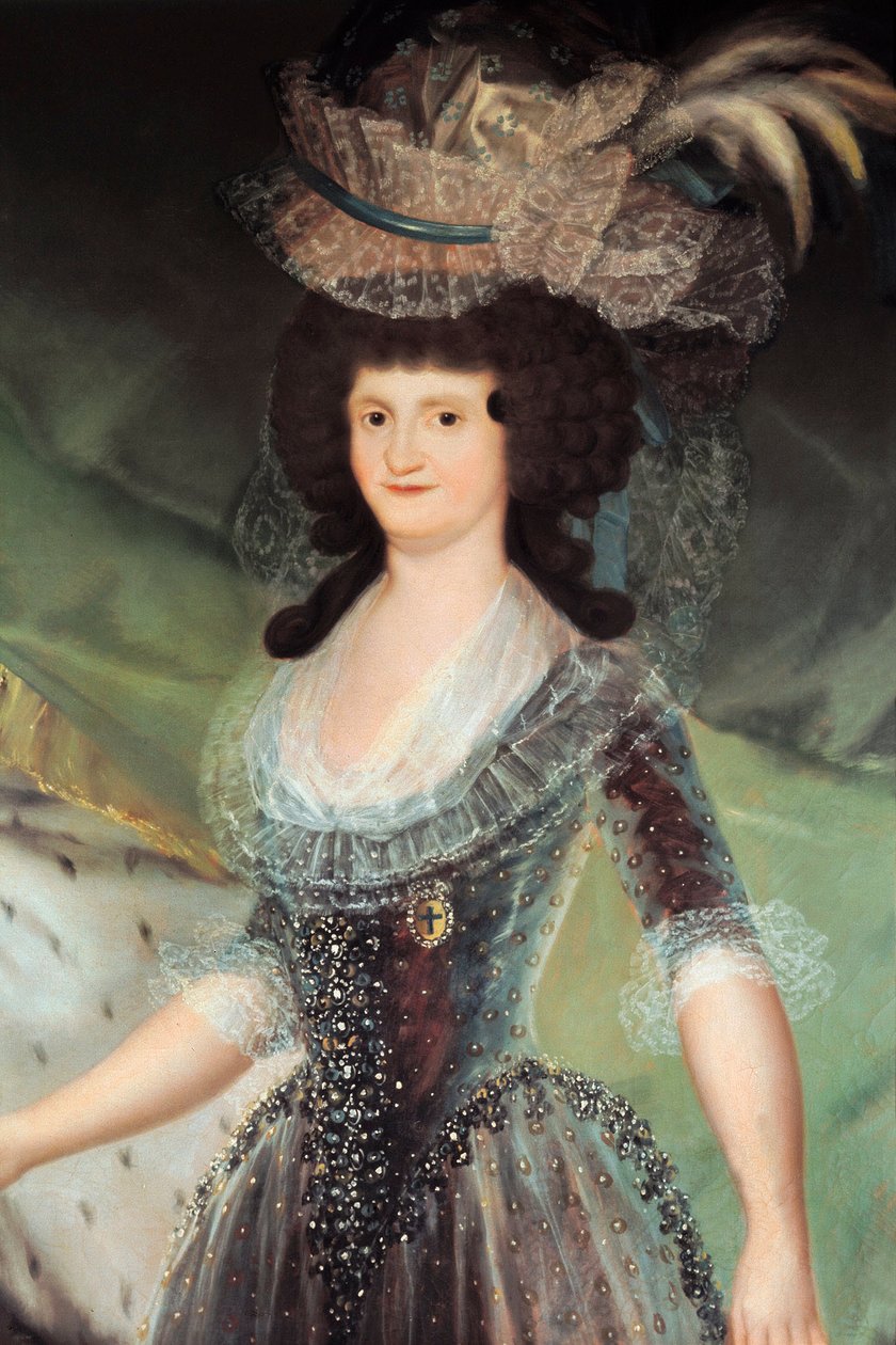 A pármai Marie Louise portréja (Maria Luisa de Parma alkotó: Francisco Jose de Goya y Lucientes