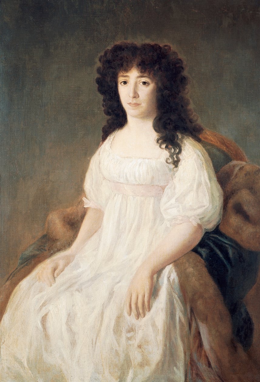 Francisco de Goya Casa Flores grófnőjének portréja (1746-1828) alkotó: Francisco Jose de Goya y Lucientes