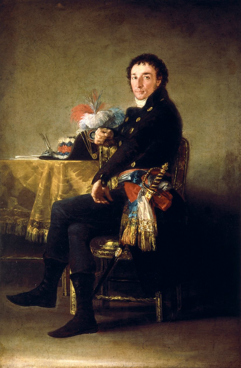 Ferdinand Guillemardet portréja alkotó: Francisco de Goya