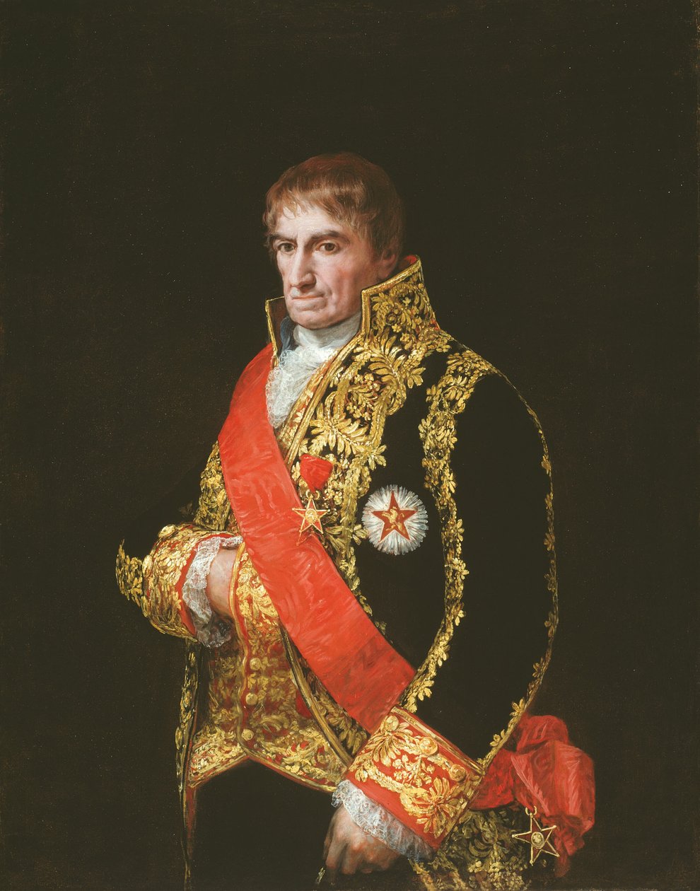 José Manuel Romero tábornok portréja alkotó: Francisco Jose de Goya y Lucientes