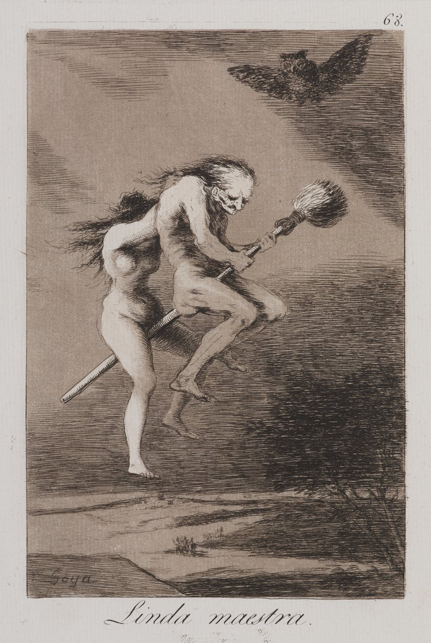 Szép Tanárnő! (Linda maestra!) alkotó: Francisco de Goya
