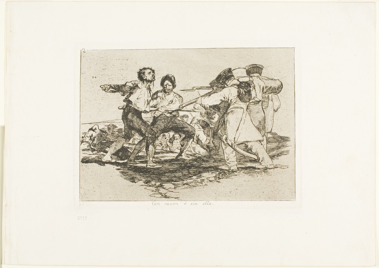 Jól vagy rosszul, a The Disasters of War második lemeze alkotó: Francisco Jose de Goya y Lucientes