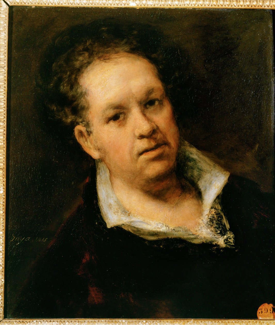 Önarckép ... (festmény vászonra) alkotó: Francisco Jose de Goya y Lucientes