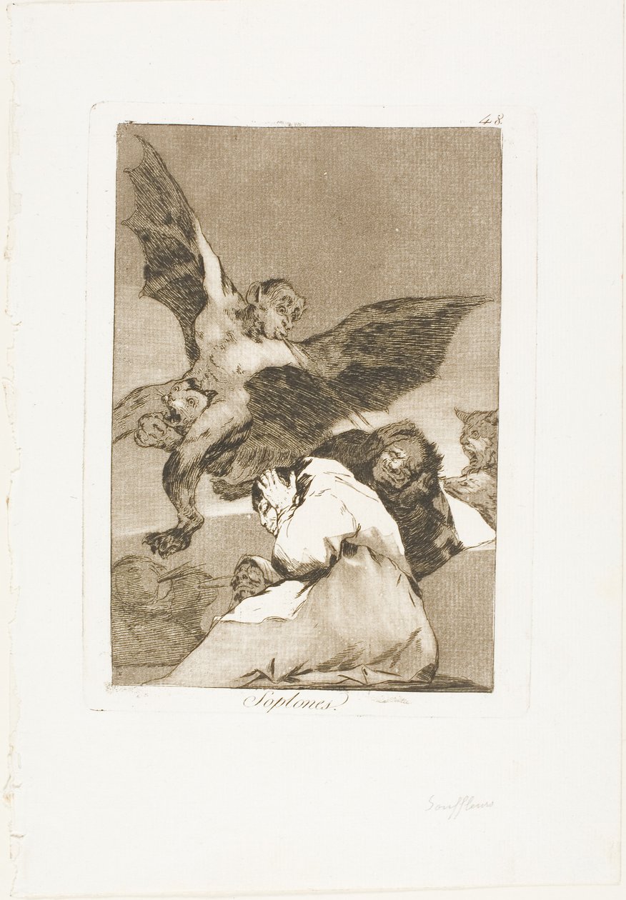 Tale-Bearers - Blasts of Wind, 48-as lemez Los Caprichosból alkotó: Francisco Jose de Goya y Lucientes