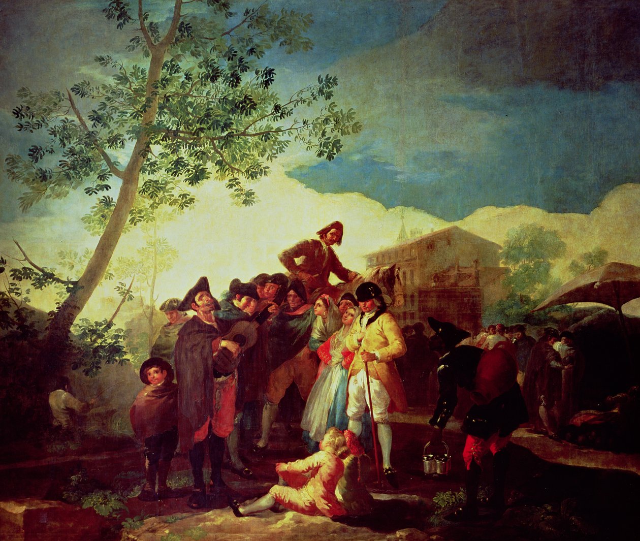 A vak gitáros, 1778 körül (olaj, vászon) alkotó: Francisco Jose de Goya y Lucientes