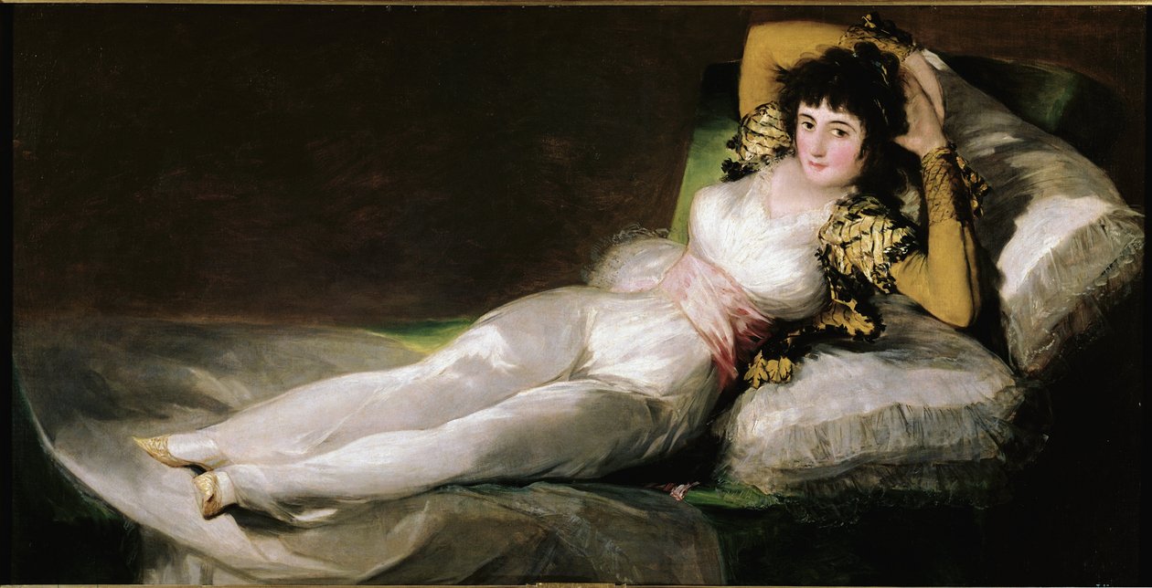 A felöltözött Maja alkotó: Francisco Jose de Goya y Lucientes