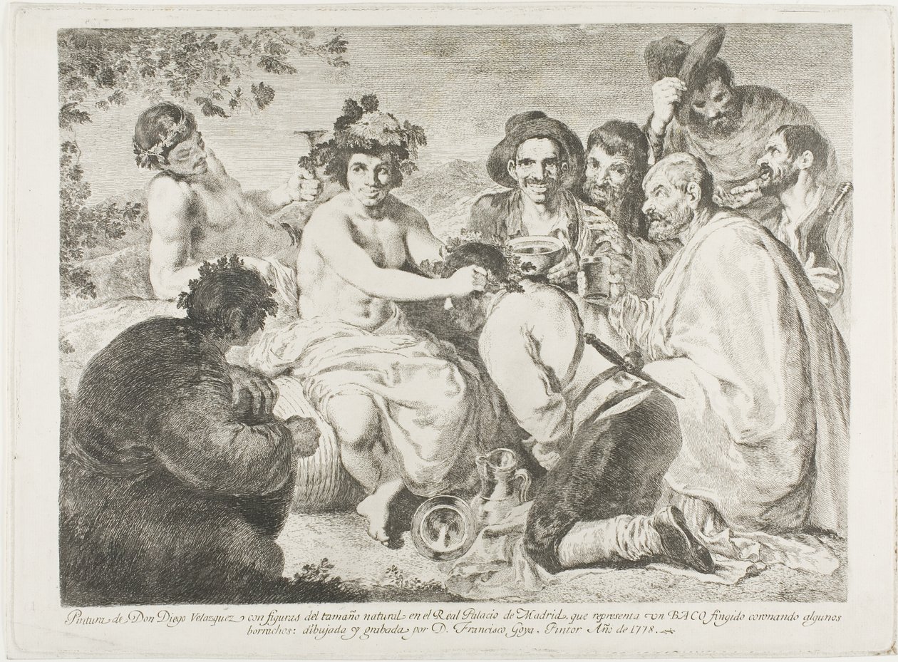 A Részegek alkotó: Francisco Jose de Goya y Lucientes