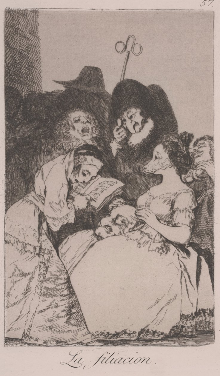 A Filiáció alkotó: Francisco de Goya