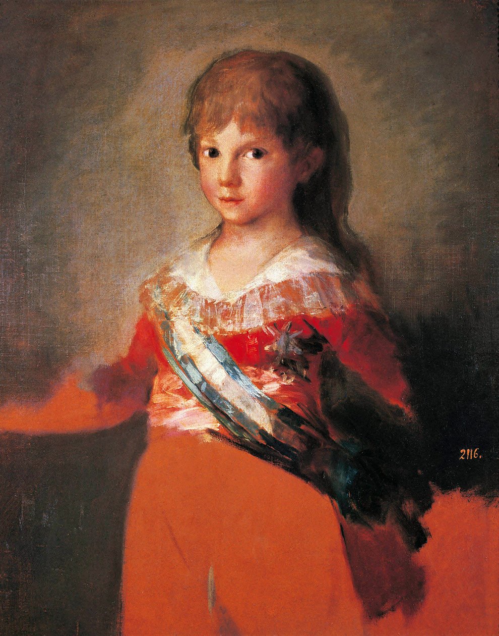 A Infante Francisco de Paula, 1800 alkotó: Francisco de Goya