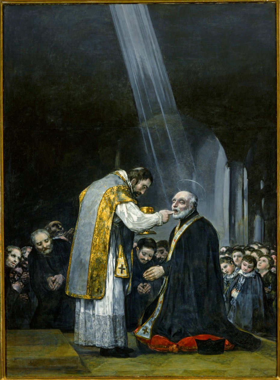 Calasanz-i Szent József utolsó áldozása ... (festmény, vászon) alkotó: Francisco Jose de Goya y Lucientes