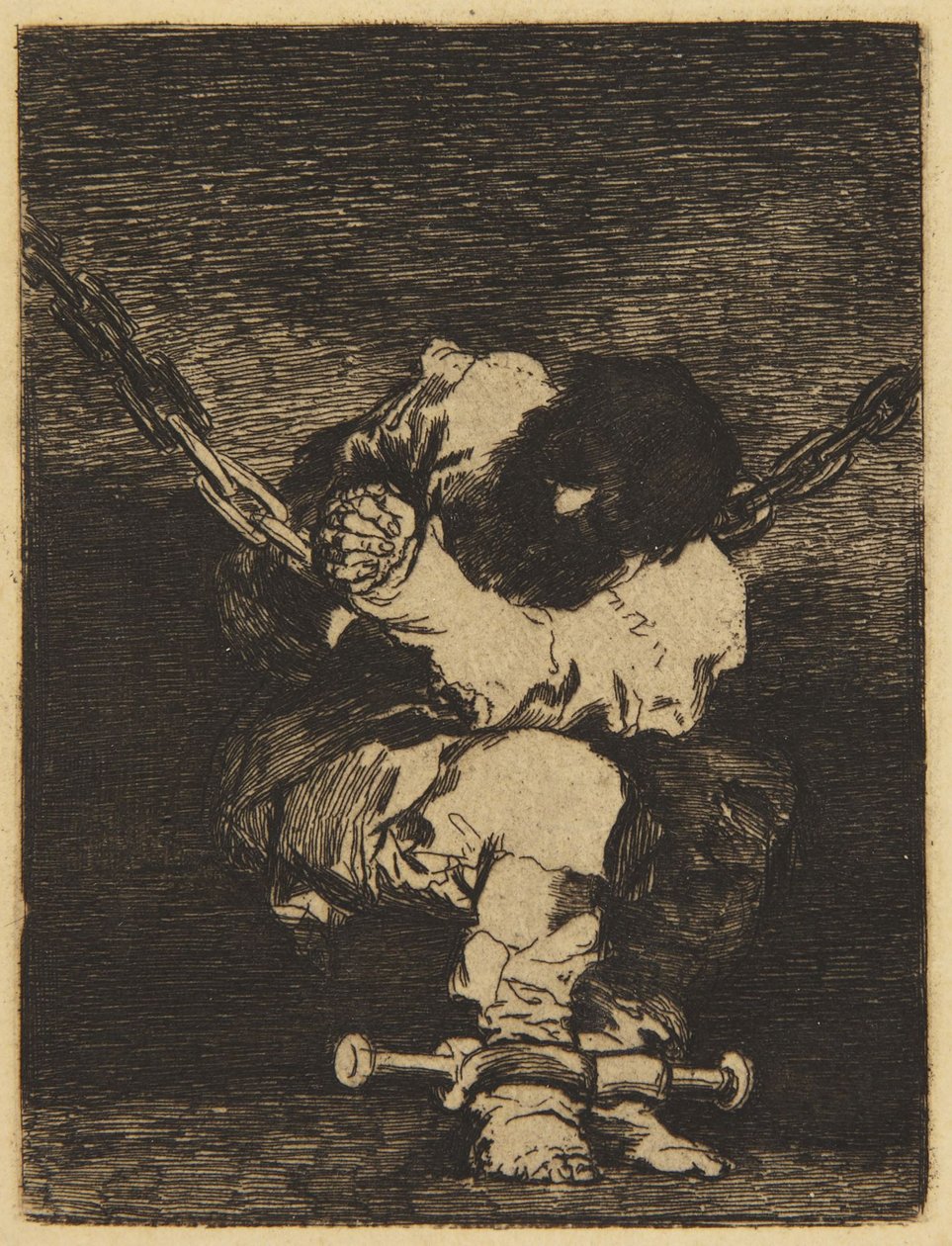 A kis fogoly (Delteil XIV, 31. sz.; Harris 26) alkotó: Francisco Jose de Goya y Lucientes