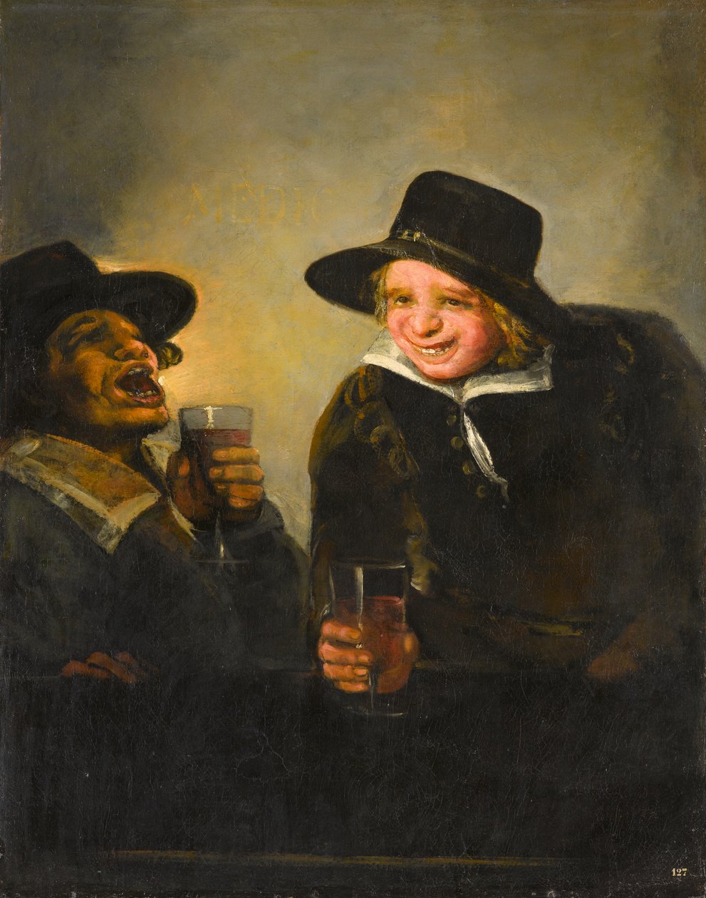 The Topers, 1850 körül (olaj, vászon) alkotó: Francisco Jose de Goya y Lucientes