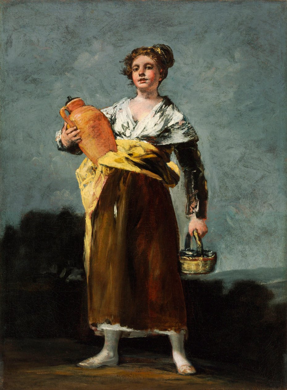The Water Carrier, 1808-1812 körül (olaj, vászon) alkotó: Francisco de Goya
