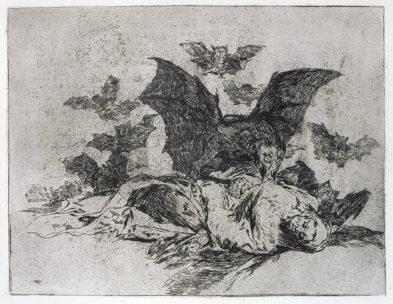 A következmények, a „The Disasters of War” 72. lemeze alkotó: Francisco Jose de Goya y Lucientes