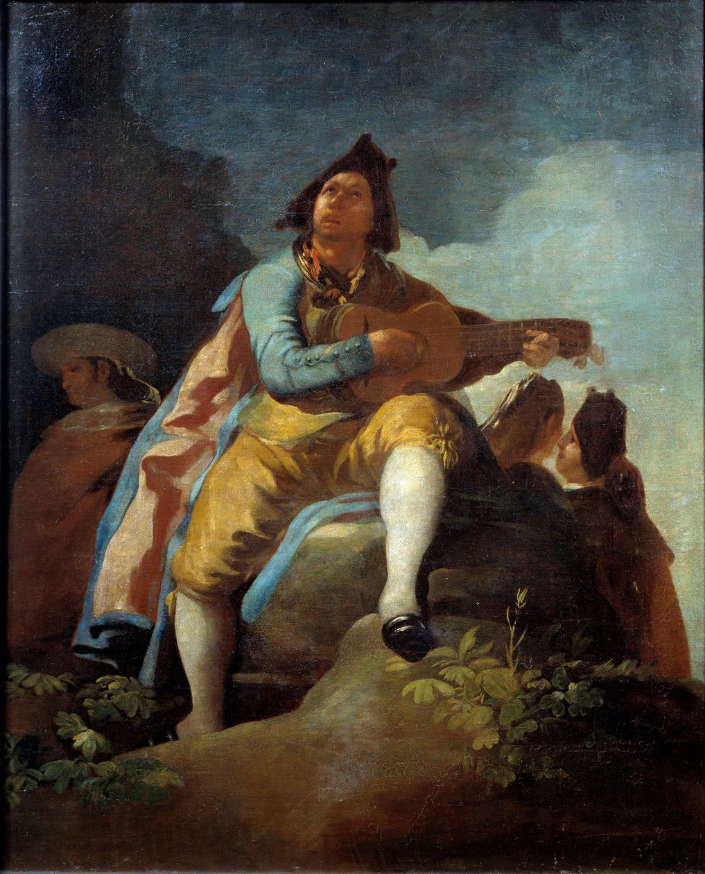 Az elegáns gitár Francisco de Goya festménye (1746-1828) 19. századi V. 1,37x1,12 m Madrid, Prado Múzeum alkotó: Francisco de Goya
