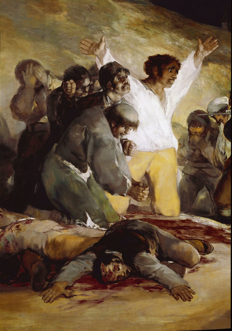 A május 3-i kivégzés alkotó: Francisco de Goya