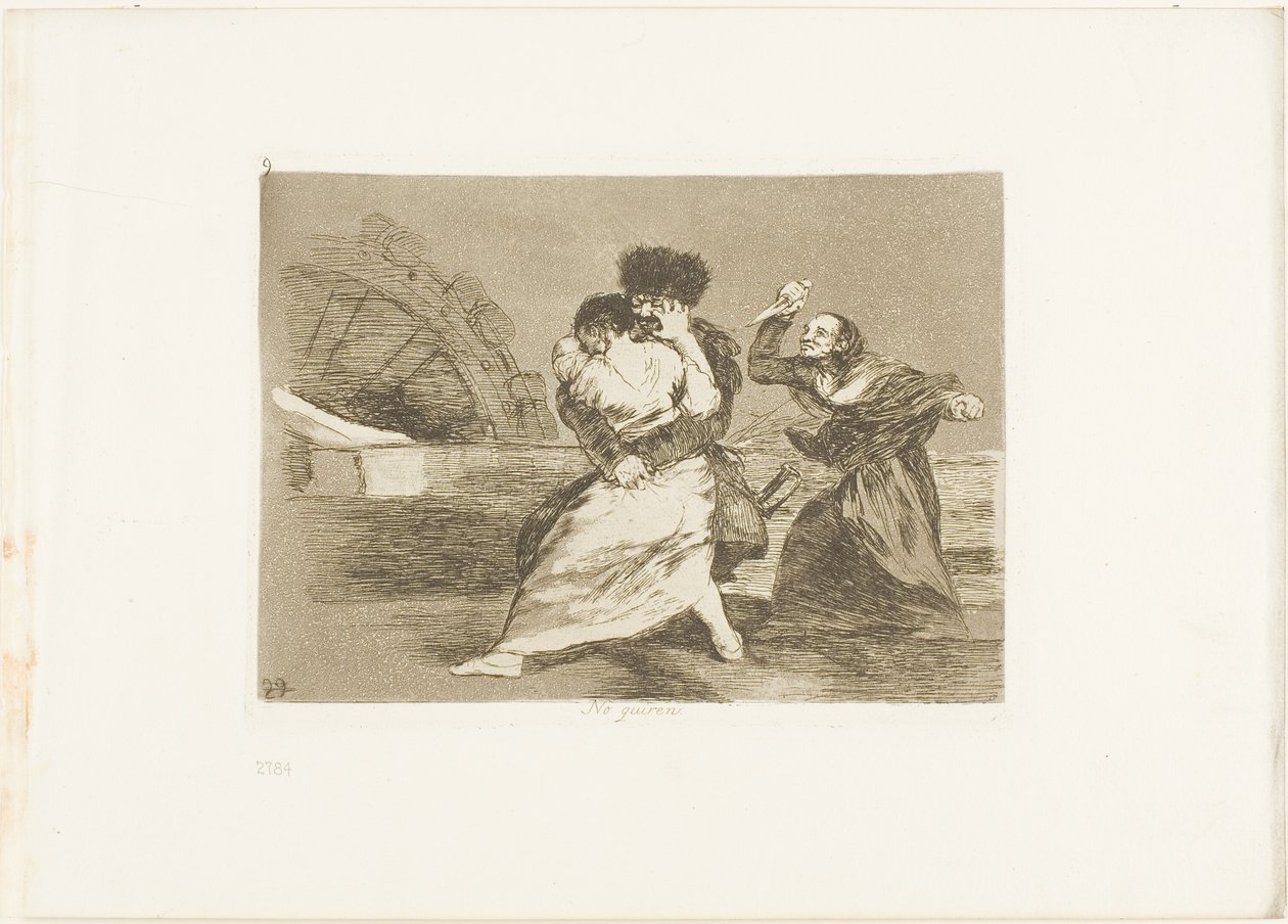 Nem tetszik nekik, kilencedik lemez A háború katasztrófái című kötetből alkotó: Francisco Jose de Goya y Lucientes