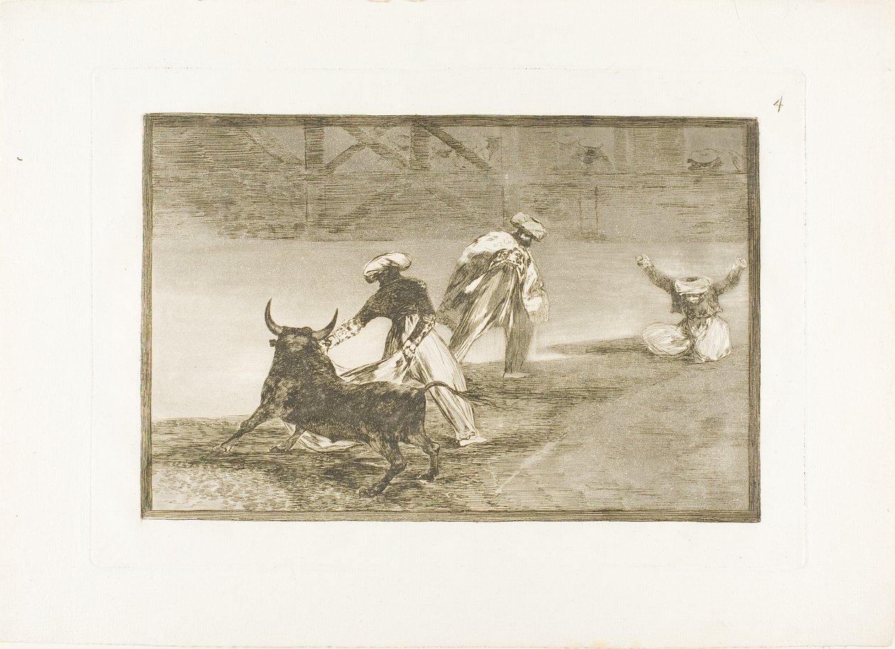 Egy másikat játszanak a Cape in an Enclosure, negyedik lemeze A bikaviadal művészetéből alkotó: Francisco Jose de Goya y Lucientes