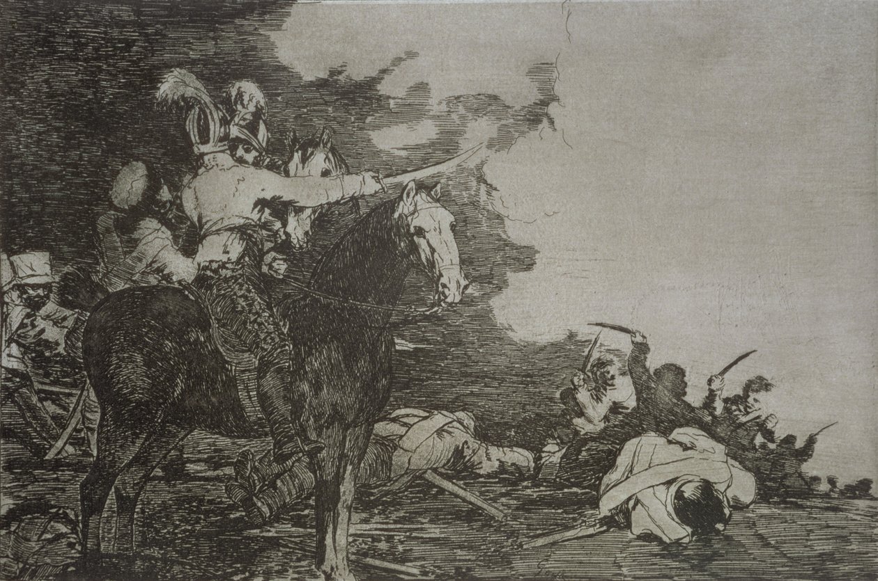 Nem értenek egyet, a „The Disasters of War” 17. lemeze alkotó: Francisco Jose de Goya y Lucientes