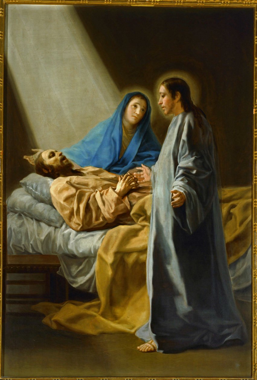 Transition of Saint Joseph ... (festmény, vászon) alkotó: Francisco Jose de Goya y Lucientes