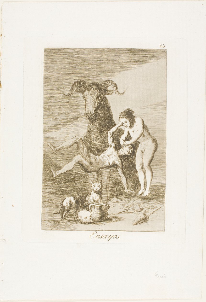 Trials, 60-as lemez Los Caprichosból alkotó: Francisco Jose de Goya y Lucientes