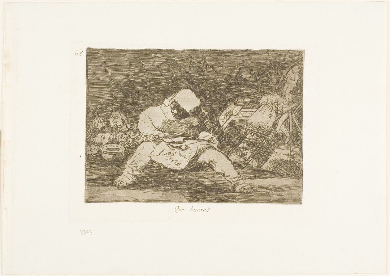 Micsoda őrület!, 68-as lemez a The Disasters of War-ból alkotó: Francisco Jose de Goya y Lucientes