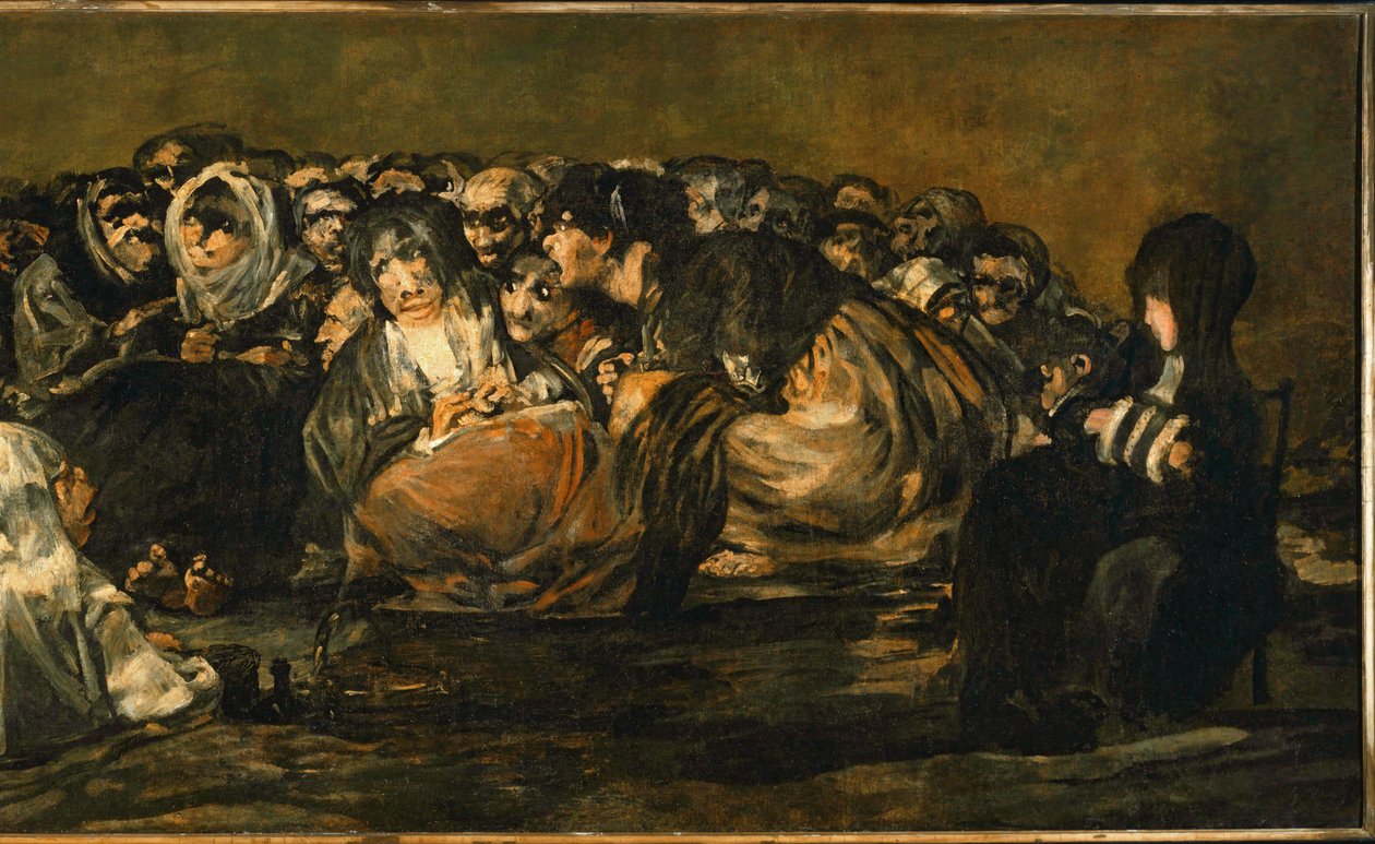 Boszorkányszombat ... (festmény vászonra) alkotó: Francisco Jose de Goya y Lucientes