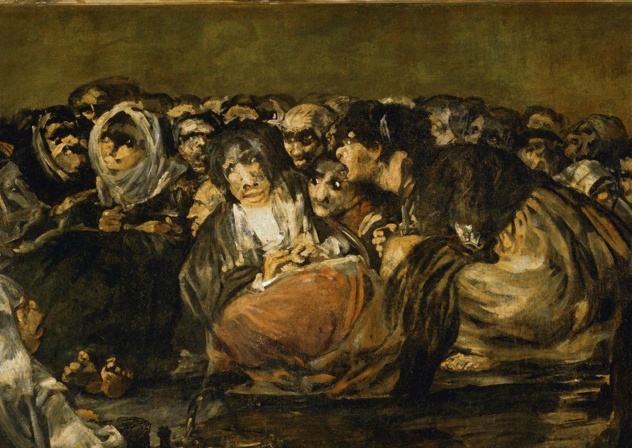 Boszorkányszombat ... (festmény vászonra) alkotó: Francisco Jose de Goya y Lucientes