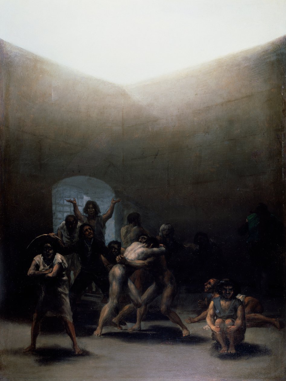 Udvar őrültekkel alkotó: Francisco Jose de Goya y Lucientes