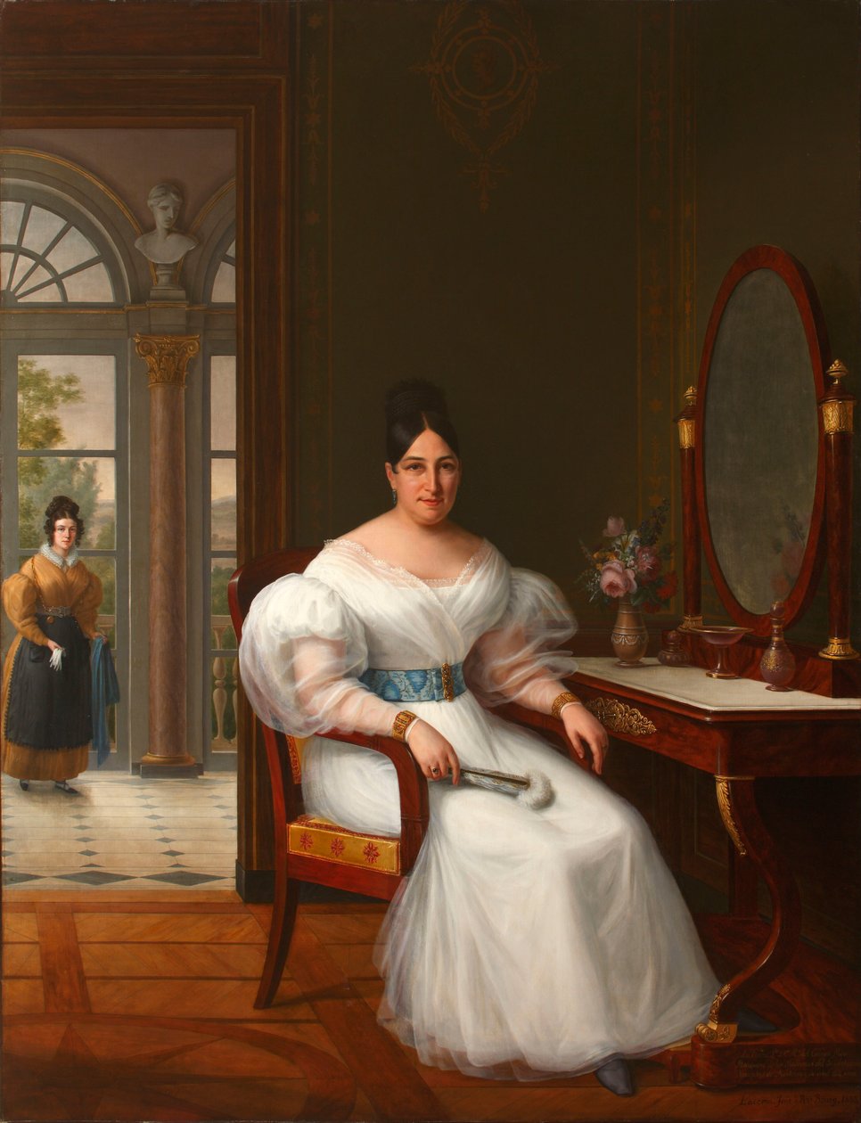 Carmen Moreno, Marquise de las Marismas del Guadalquivir márkinője alkotó: Francisco Lacoma y Fontanet