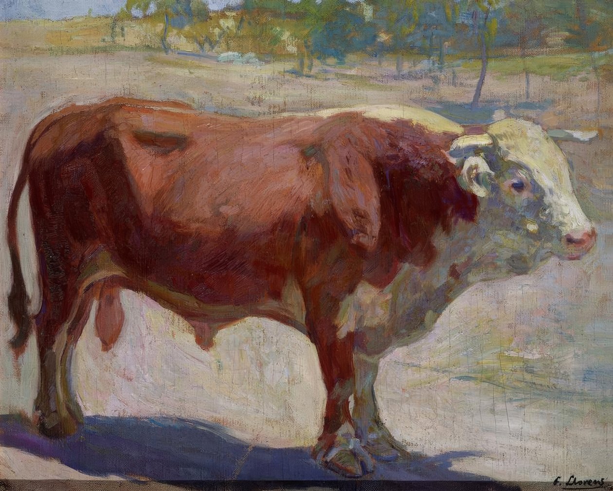 A Marelo Bull alkotó: Francisco Llorens Diaz
