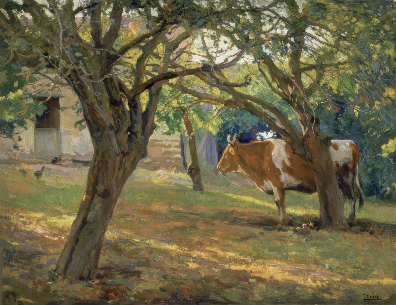 JUAN ÚR KERTE – 1930 / 36–70,5X90 CM– alkotó: Francisco Llorens Diaz
