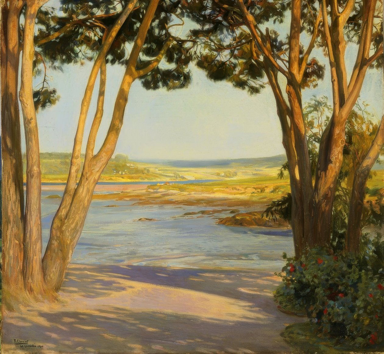 SANTA CRUZ – 1910 – OLEO / LIENZO – 92X98 CM alkotó: Francisco Llorens Diaz