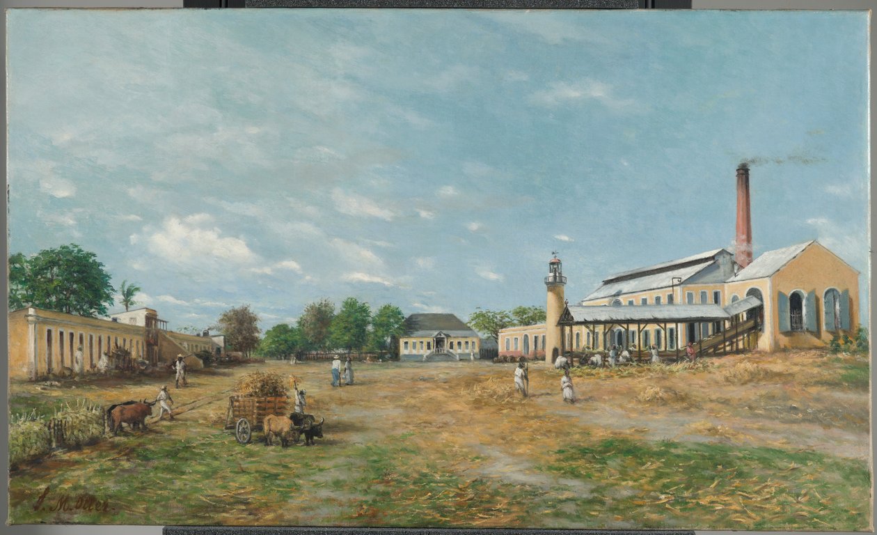 Hacienda La Fortuna, 1885 alkotó: Francisco Manuel Oller