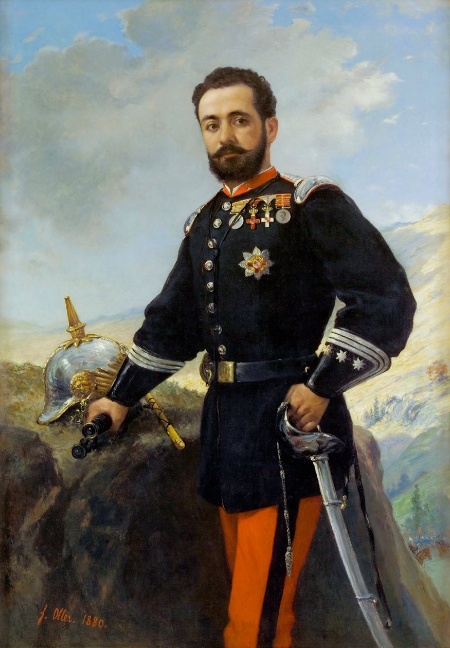 Retrato del Coronel Francisco Enrique Contreras alkotó: Francisco Manuel Oller