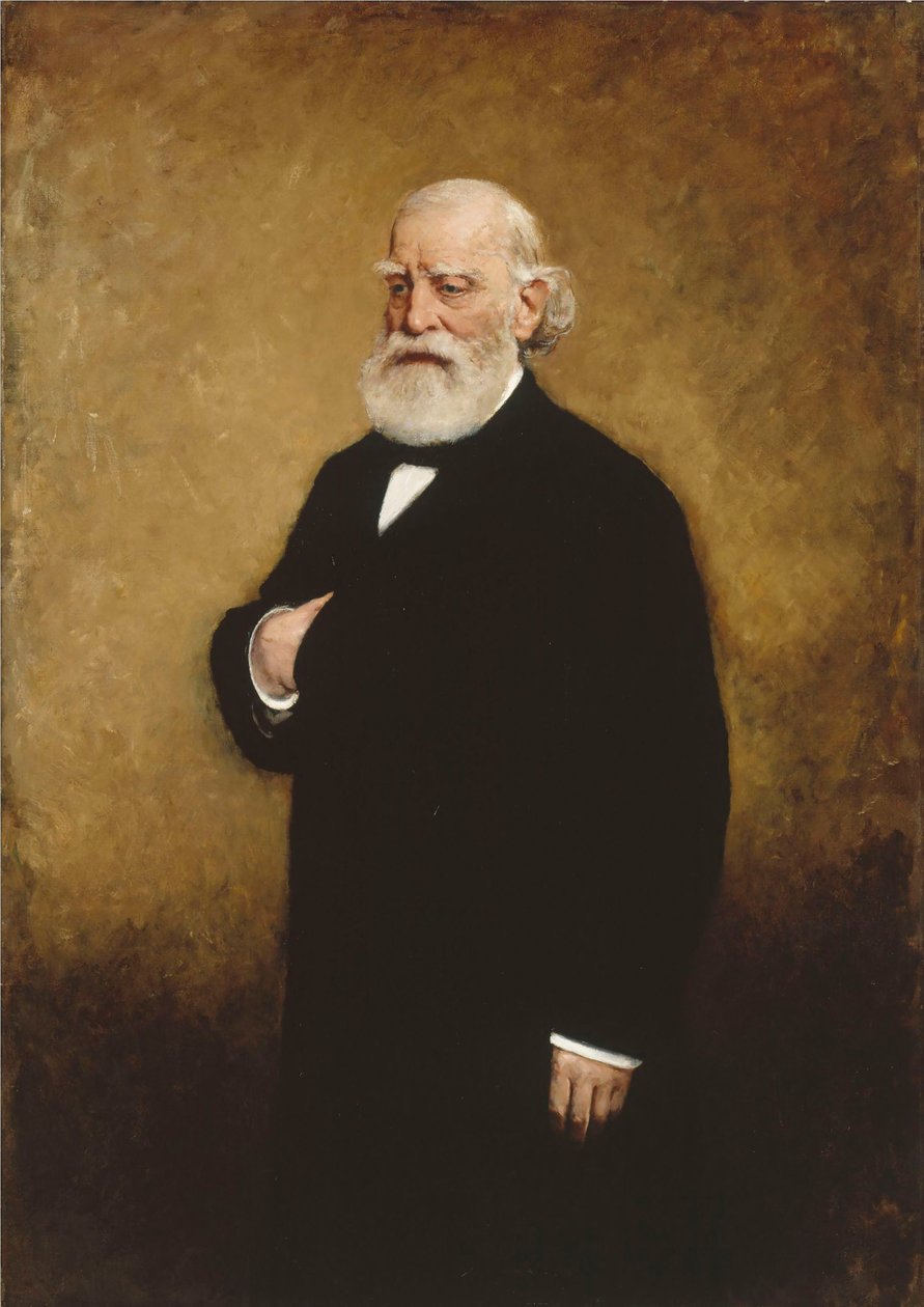 Francois-Vincent Raspail portréja 1794-1878, 1878. alkotó: Francisco Miralles