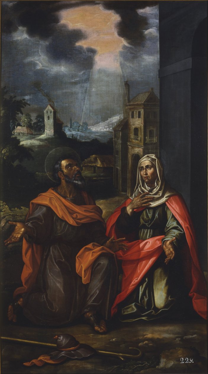 San Joaquín és Santa Ana alkotó: Francisco Pacheco