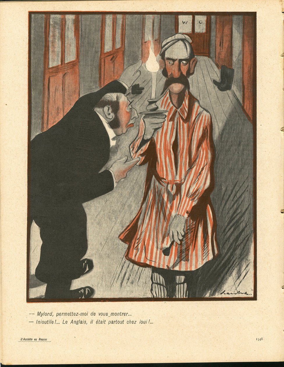The Butter Plate, 92. szám, Szatirikus színekben alkotó: Francisco Sancha y Lengo