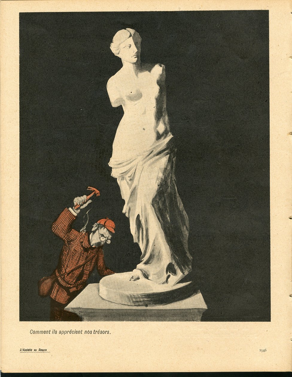 The Butter Plate, 92. szám, Szatirikus színekben alkotó: Francisco Sancha y Lengo