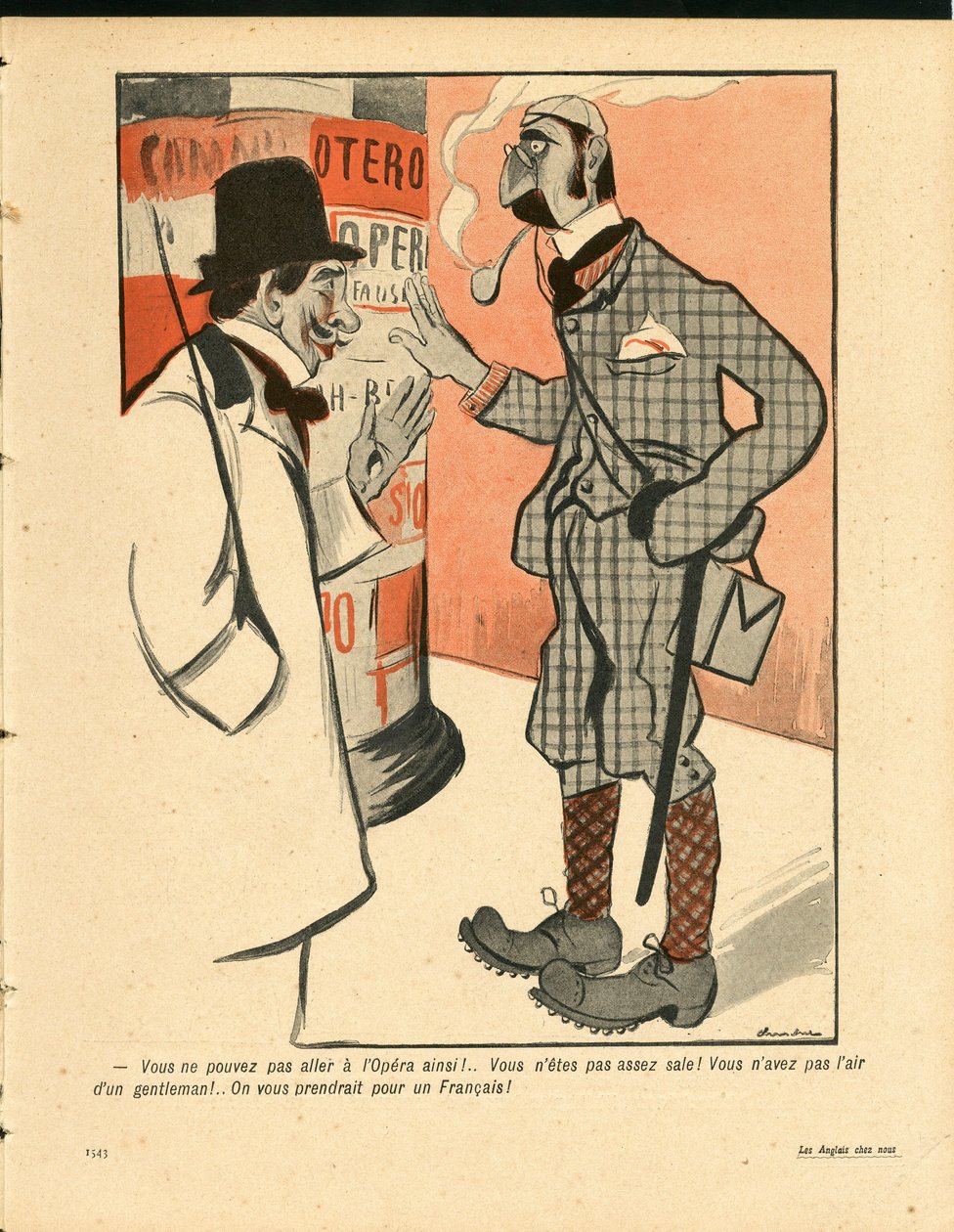 The Butter Plate, 92. szám, Szatirikus színekben alkotó: Francisco Sancha y Lengo