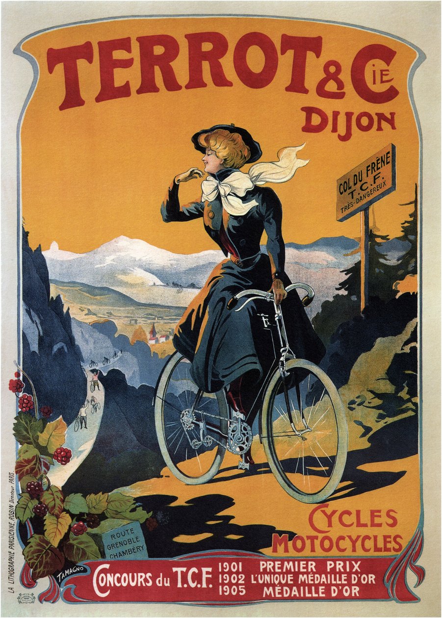 Cycles Terrot & Cie, 1905 alkotó: Francisco Tamagno