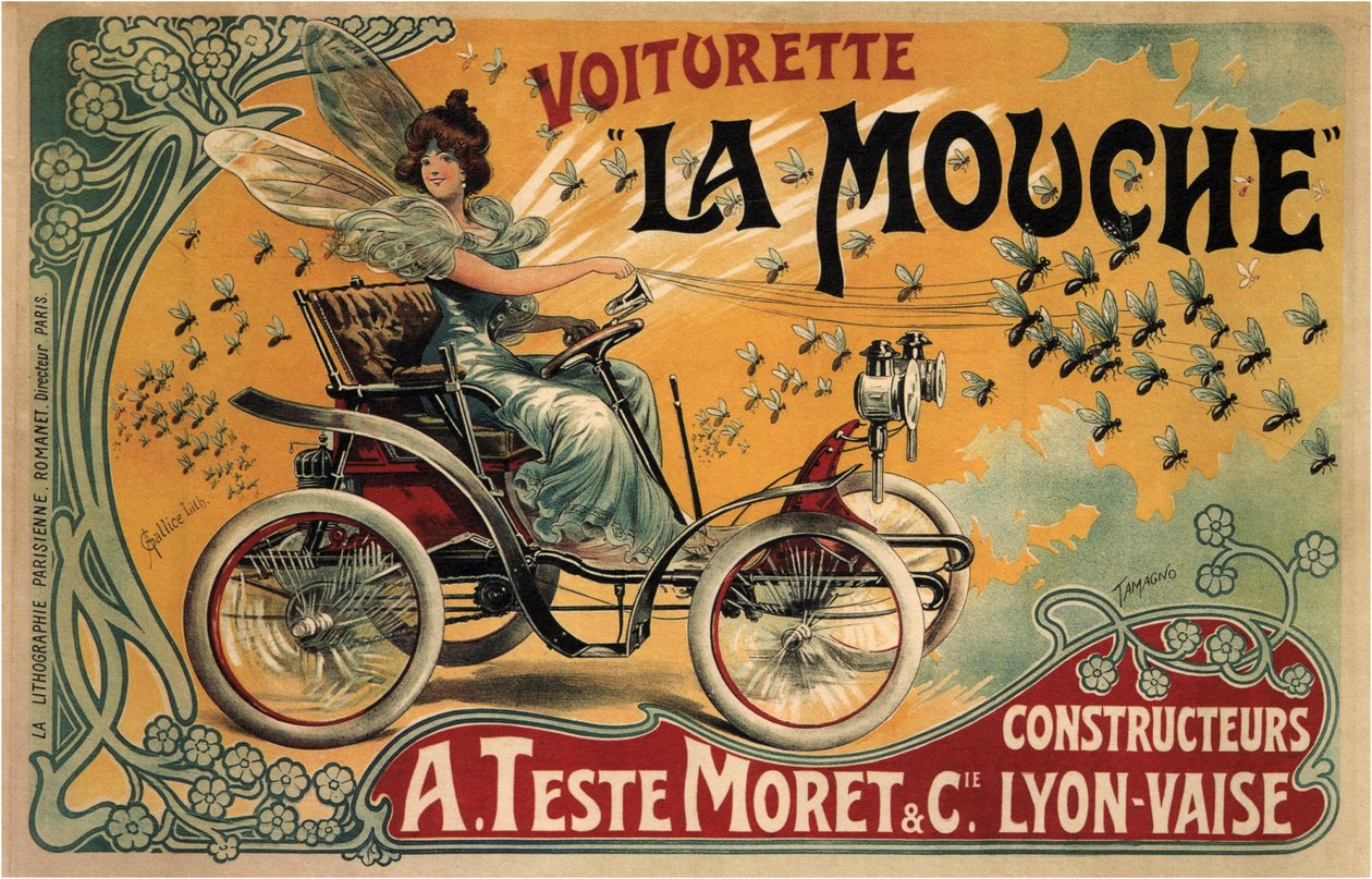 Cart The Fly, 1900 alkotó: Francisco Tamagno