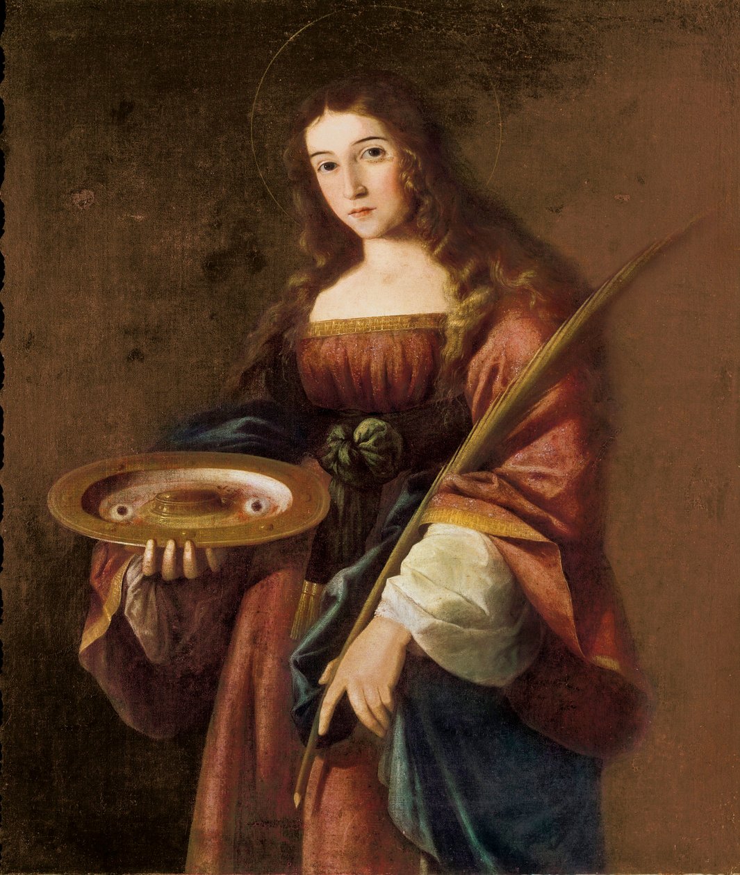Szent Lucy alkotó: Francisco de (circle of) Zurbaran