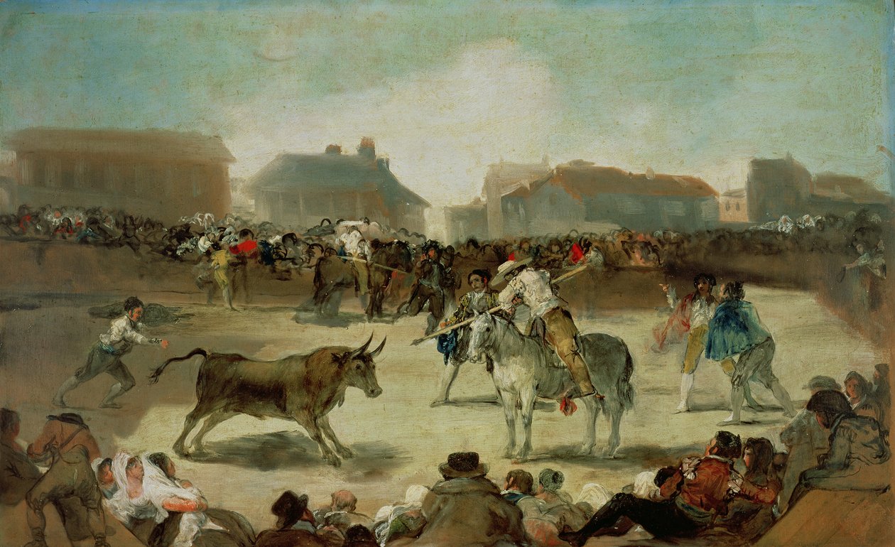 Falusi bikaviadal alkotó: Francisco de Goya